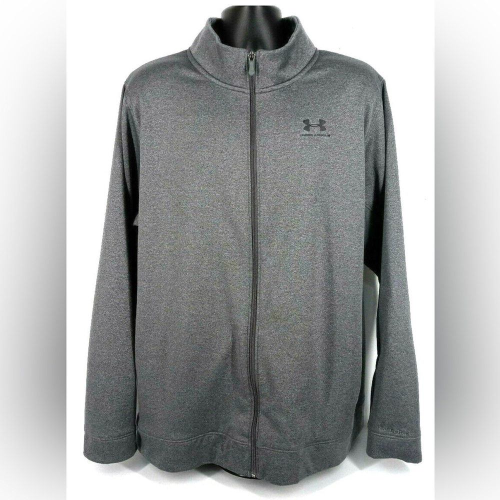 Under Armour Charcoal Zip-Up Jacket Small